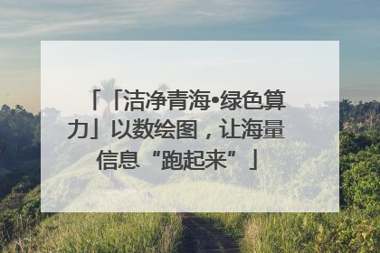 「洁净青海•绿色算力」以数绘图，让海量信息“跑起来”