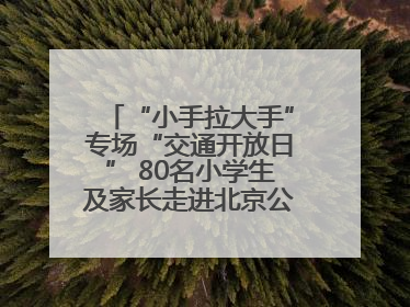 “小手拉大手”专场“交通开放日” 80名小学生及家长走进北京公交馆 感受百年公交文化