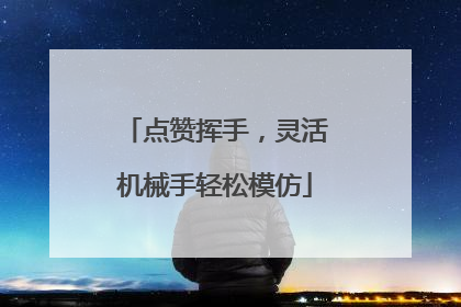 点赞挥手，灵活机械手轻松模仿