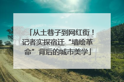 从土巷子到网红街！记者实探宿迁“墙绘革命”背后的城市美学