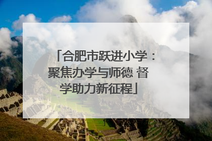 合肥市跃进小学：聚焦办学与师德 督学助力新征程