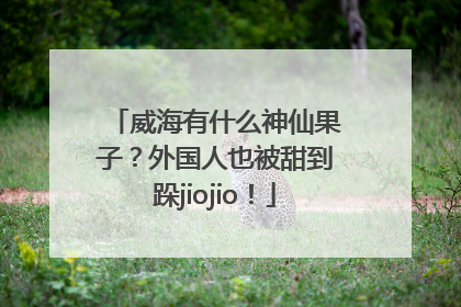 威海有什么神仙果子？外国人也被甜到跺jiojio！