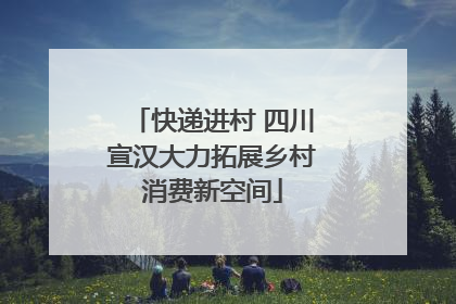 快递进村 四川宣汉大力拓展乡村消费新空间