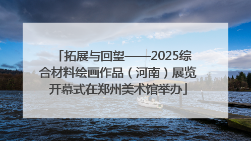 拓展与回望——2025综合材料绘画作品（河南）展览开幕式在郑州美术馆举办