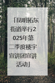 昆明拓东街道举行2025年第二季度楼宇宣讲团宣讲活动
