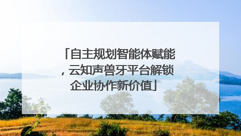 自主规划智能体赋能，云知声兽牙平台解锁企业协作新价值