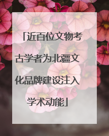 近百位文物考古学者为北疆文化品牌建设注入学术动能