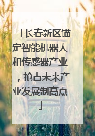 长春新区锚定智能机器人和传感器产业，抢占未来产业发展制高点