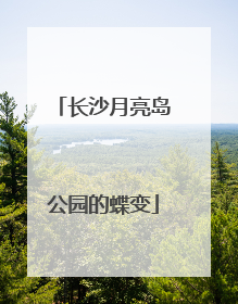 长沙月亮岛公园的蝶变