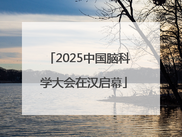 2025中国脑科学大会在汉启幕